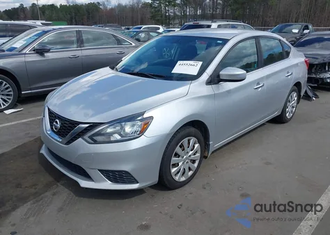 2016 Nissan Sentra S из США, поврежденный, VIN 3N1AB7AP4GY330651